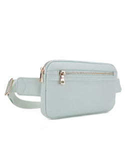 Slim Vegan Leather Fanny Pack FC19515 MINT